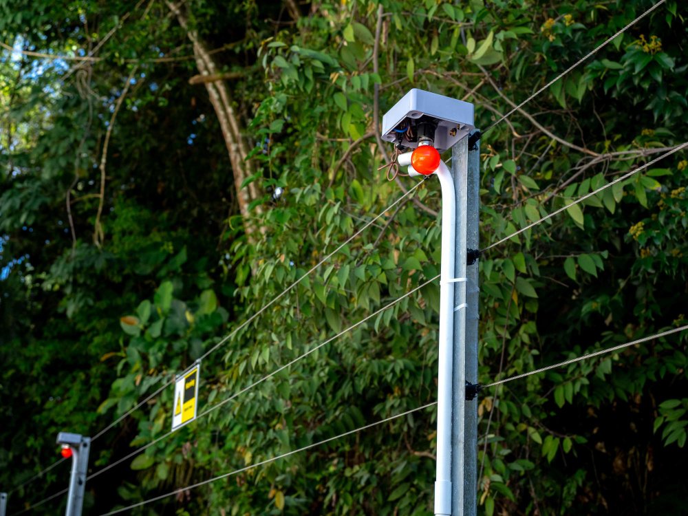 Manutenção de cerca elétrica